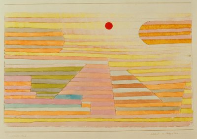 Evening in Egypt by Paul Klee